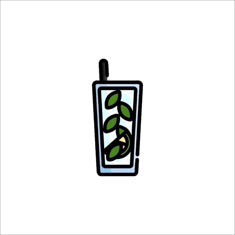 Mojito icon illustration vector
