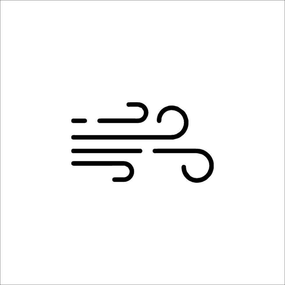 A black and white line drawing of a windmill vector