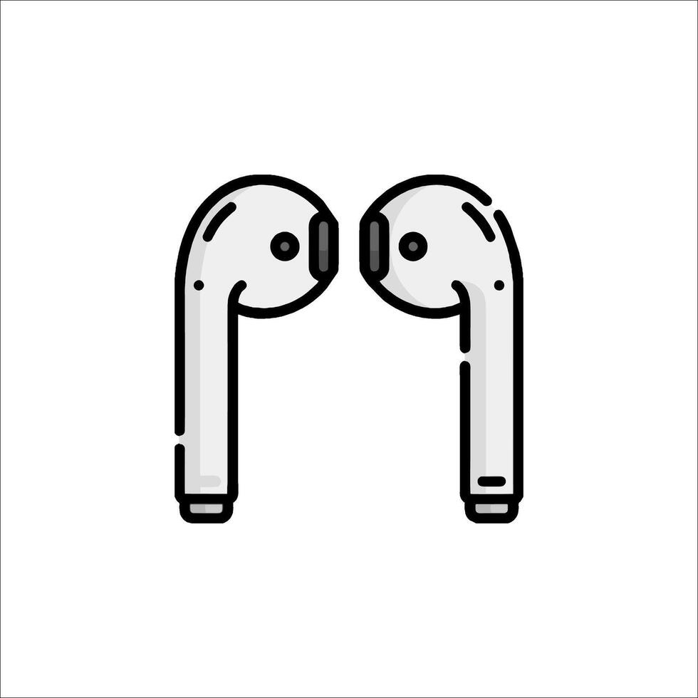 Airpods icon illustration vector