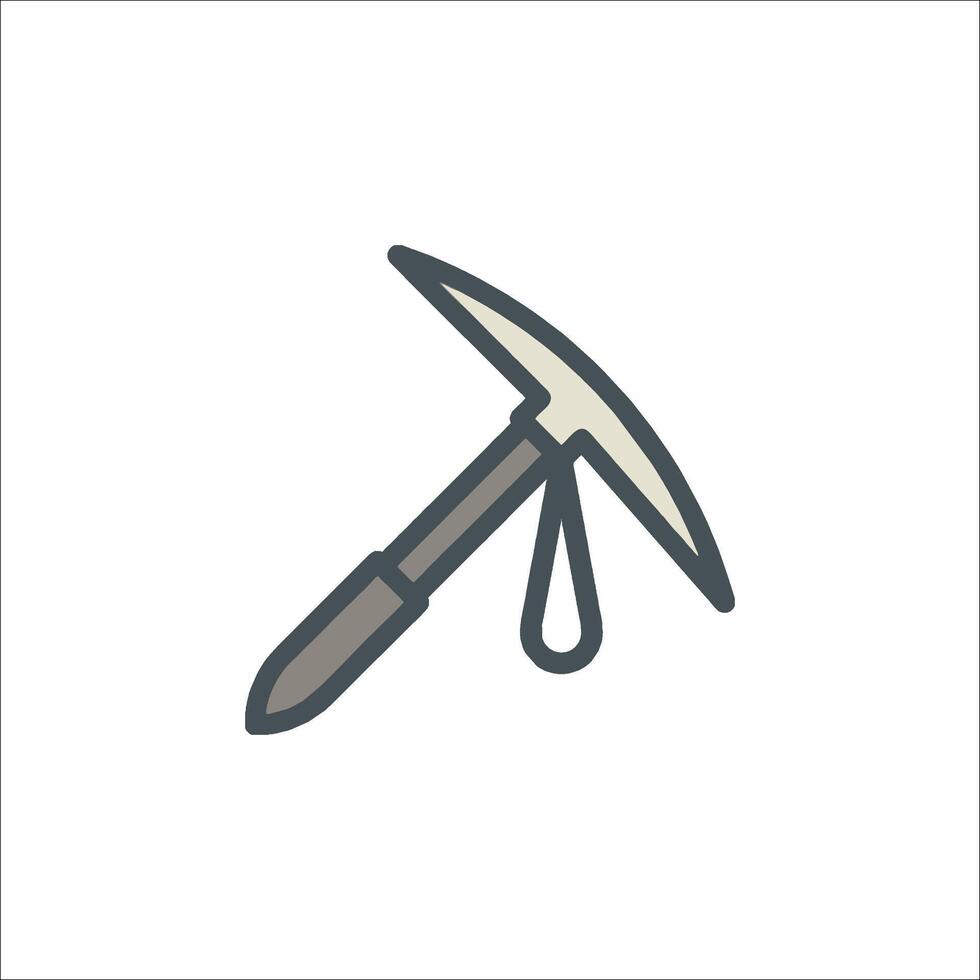 A hammer icon on a white background vector