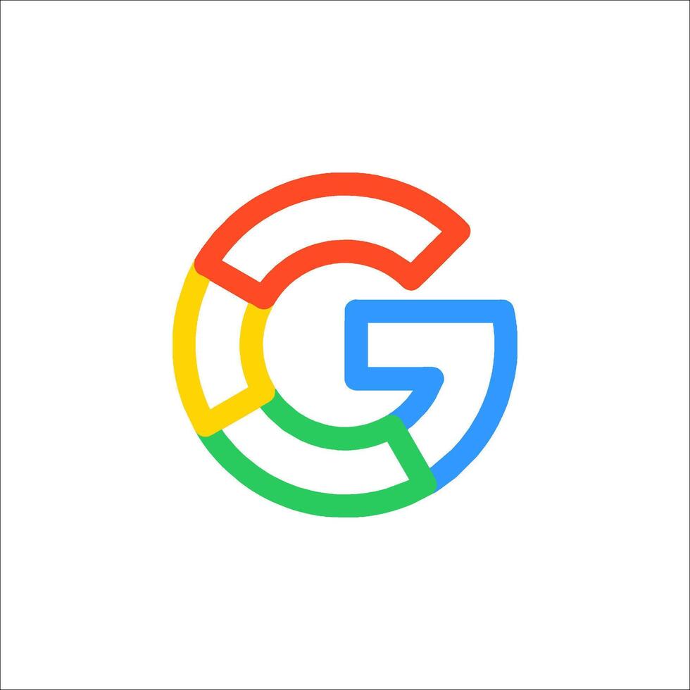 Google logo design vector