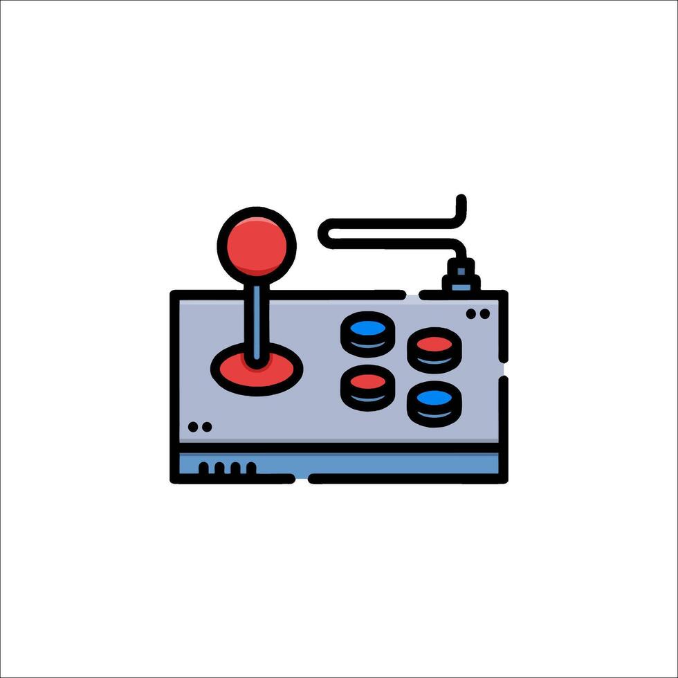 A game controller icon on a white background vector