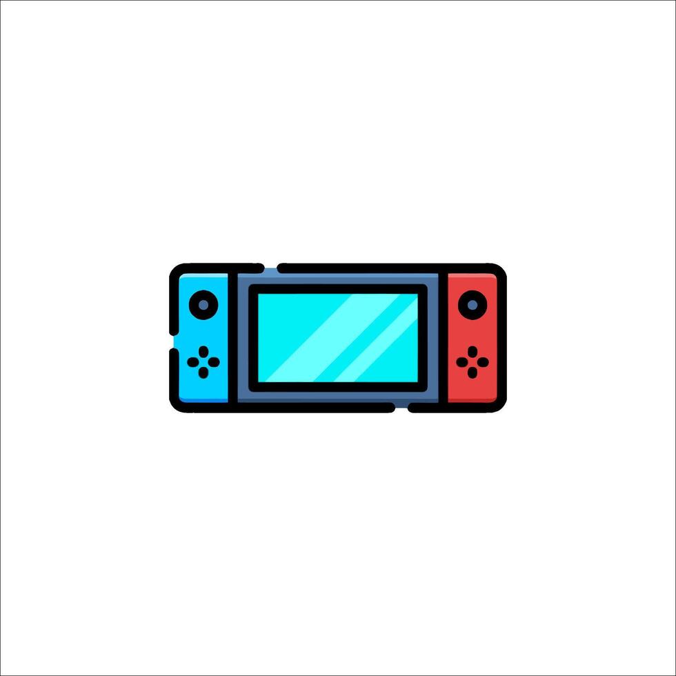 Nintendo switch icon vector