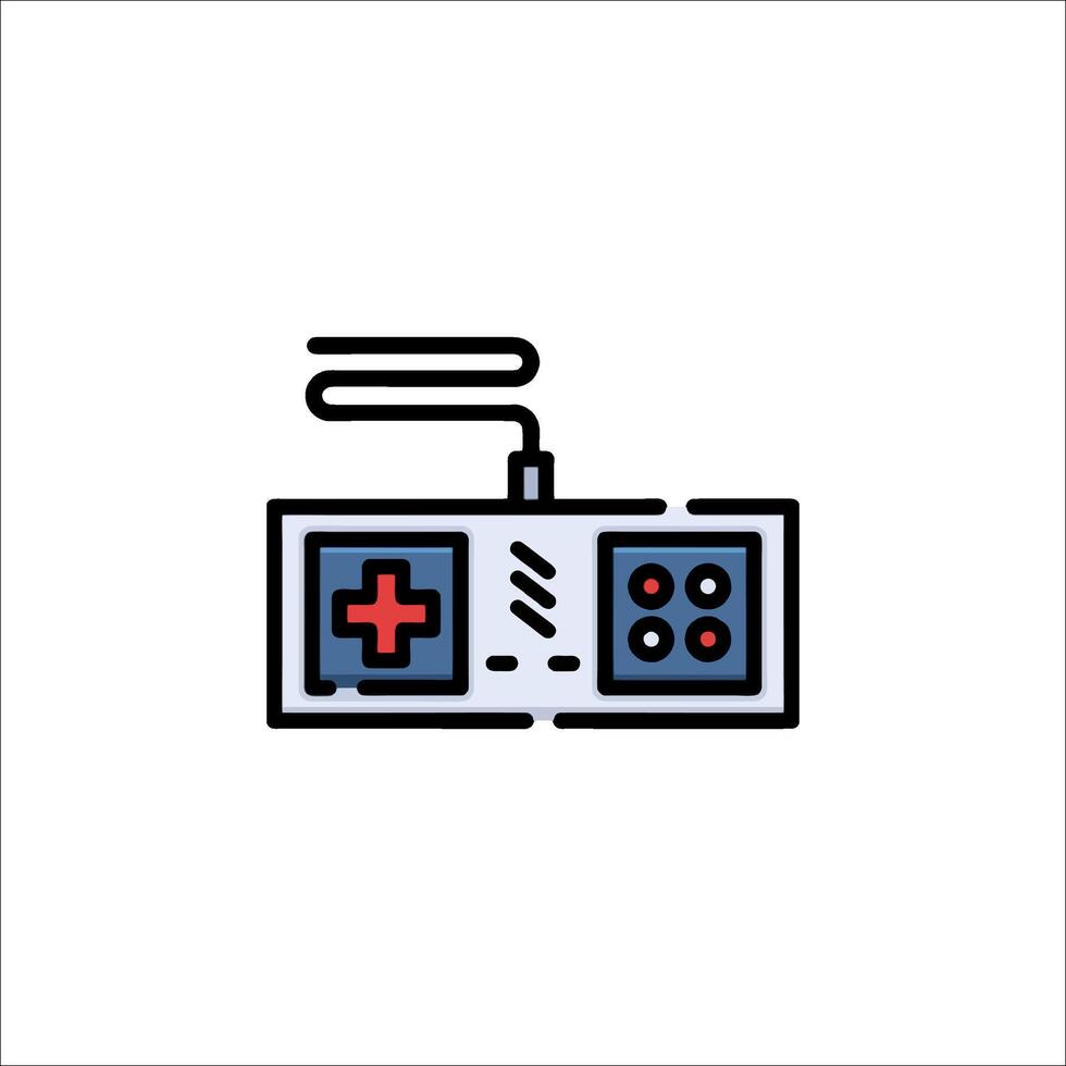A game controller icon on a white background vector
