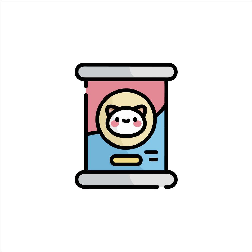 A panda bear is sitting in a jar vector