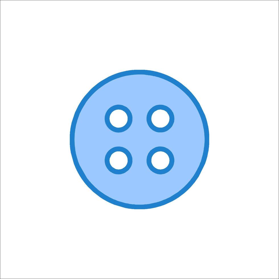 Button icon illustration vector