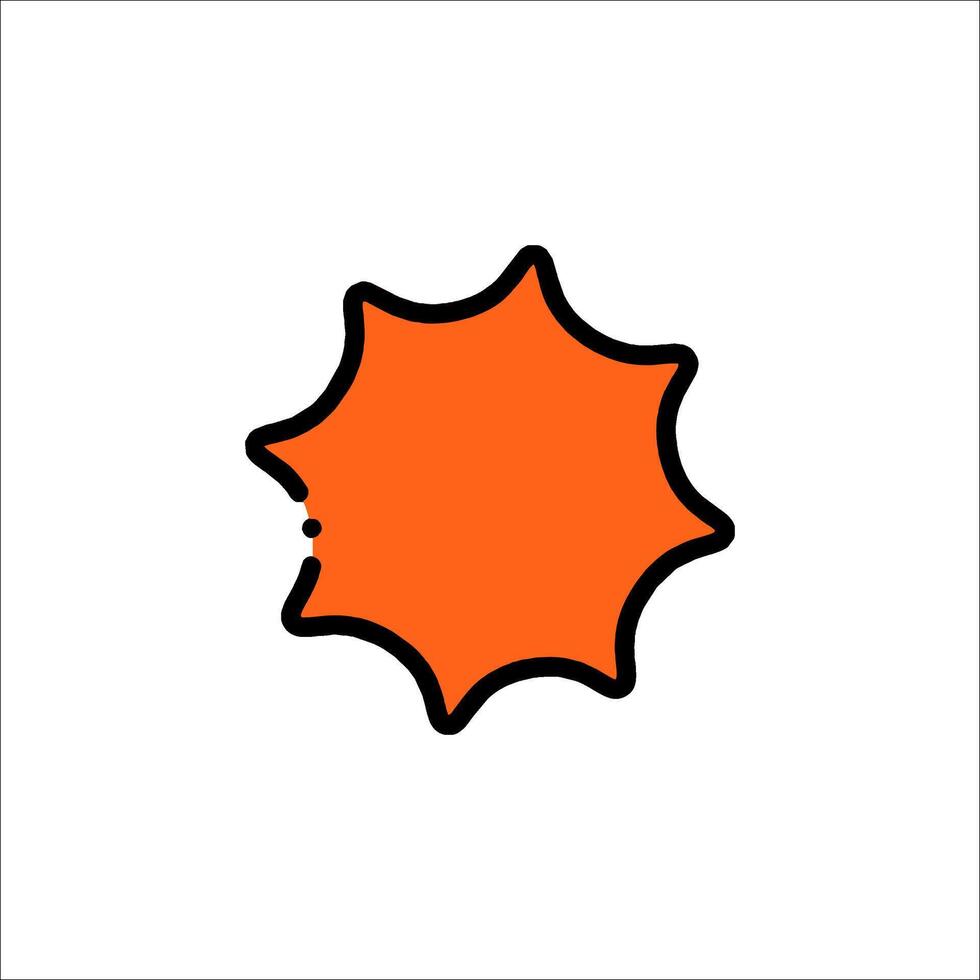 Sunburst icon illustration vector