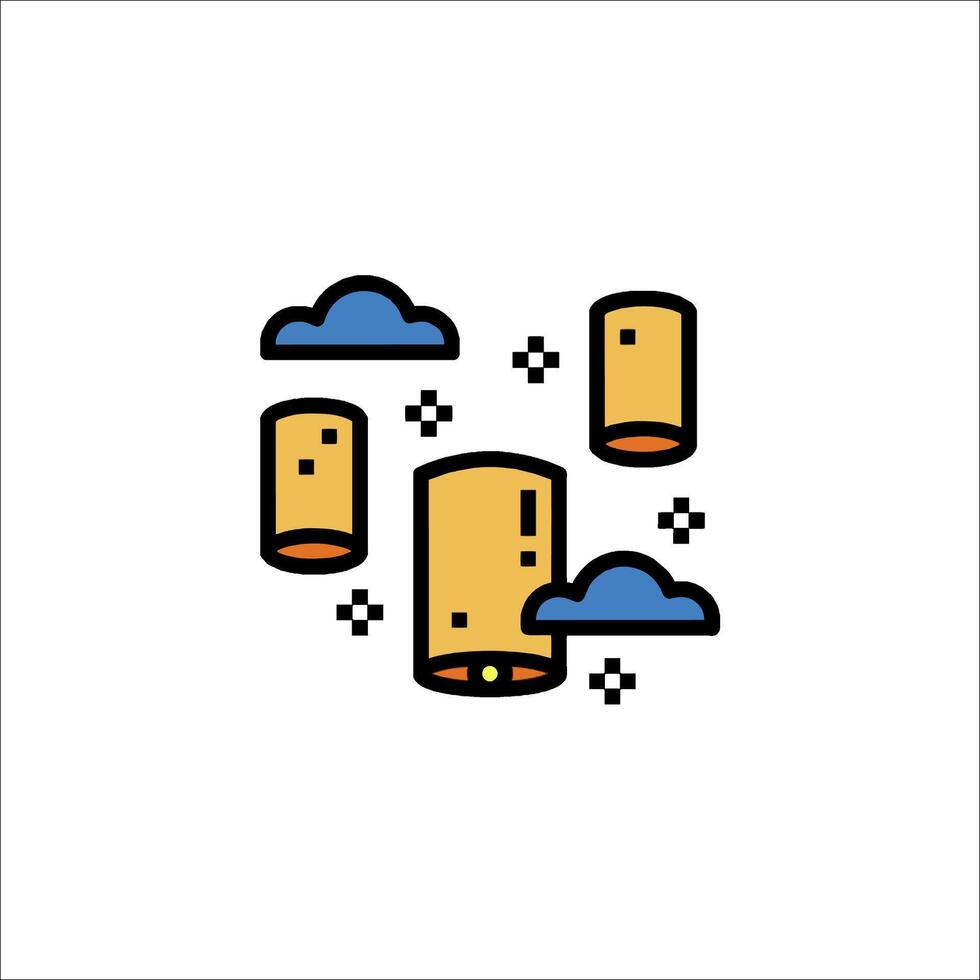 A cloud and a cloud icon with a cloud and a cloud vector