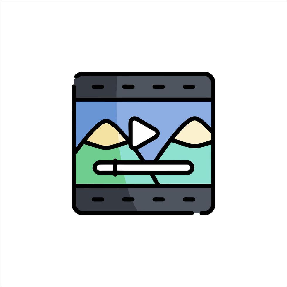 player icon illustration vector