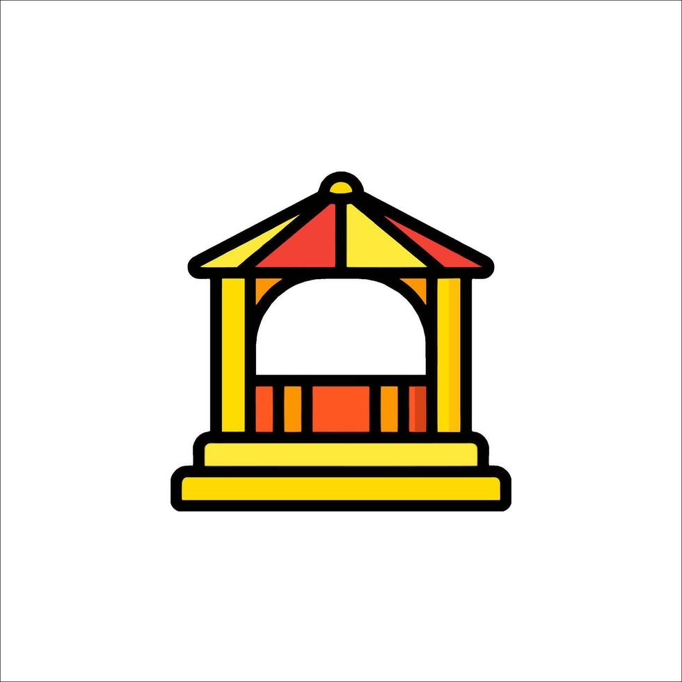 A carousel icon on a white background vector