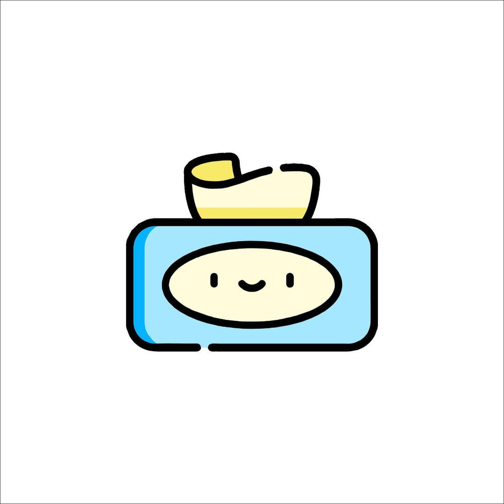 A cartoon character holding a piece of paper vector