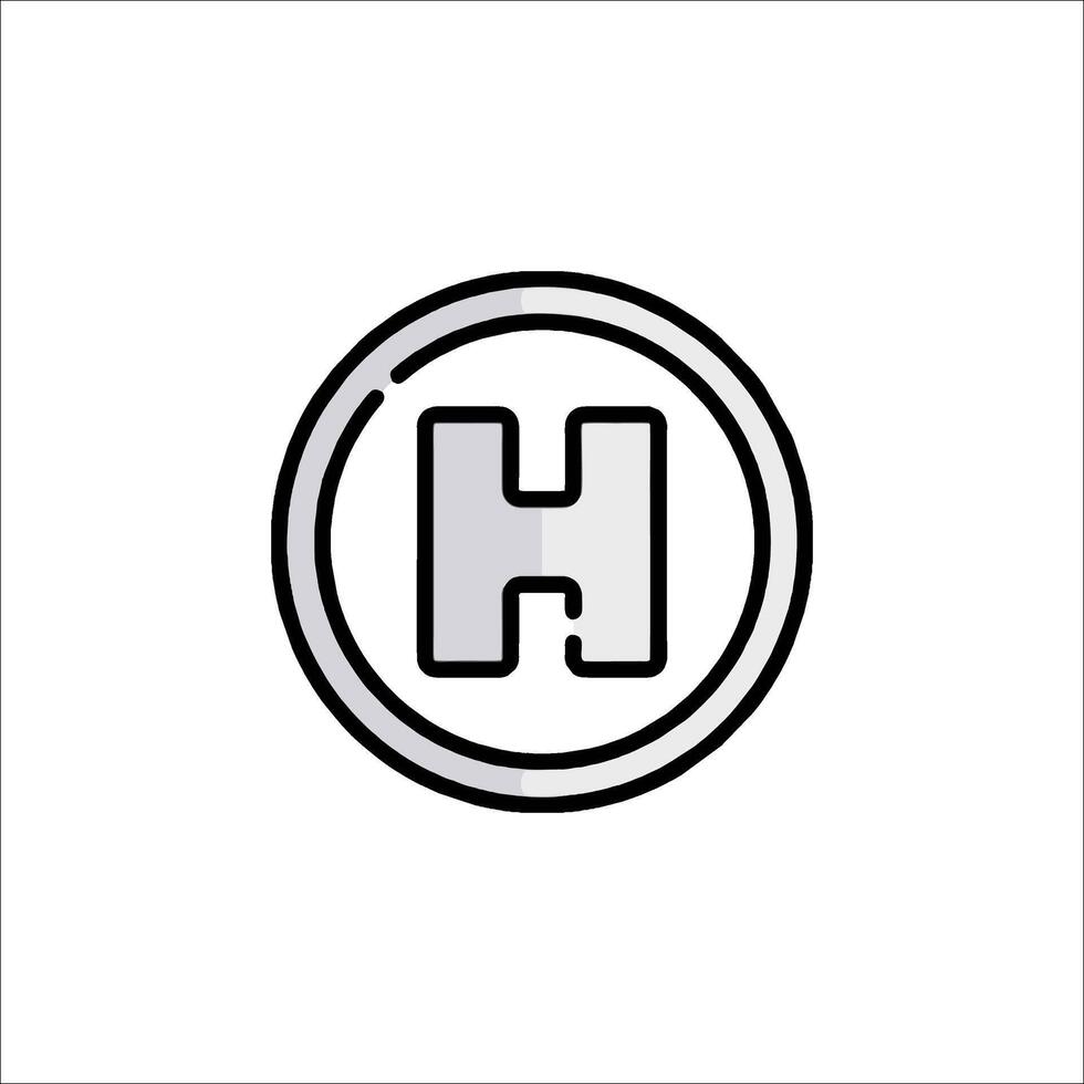 A logo for a company that makes a car vector