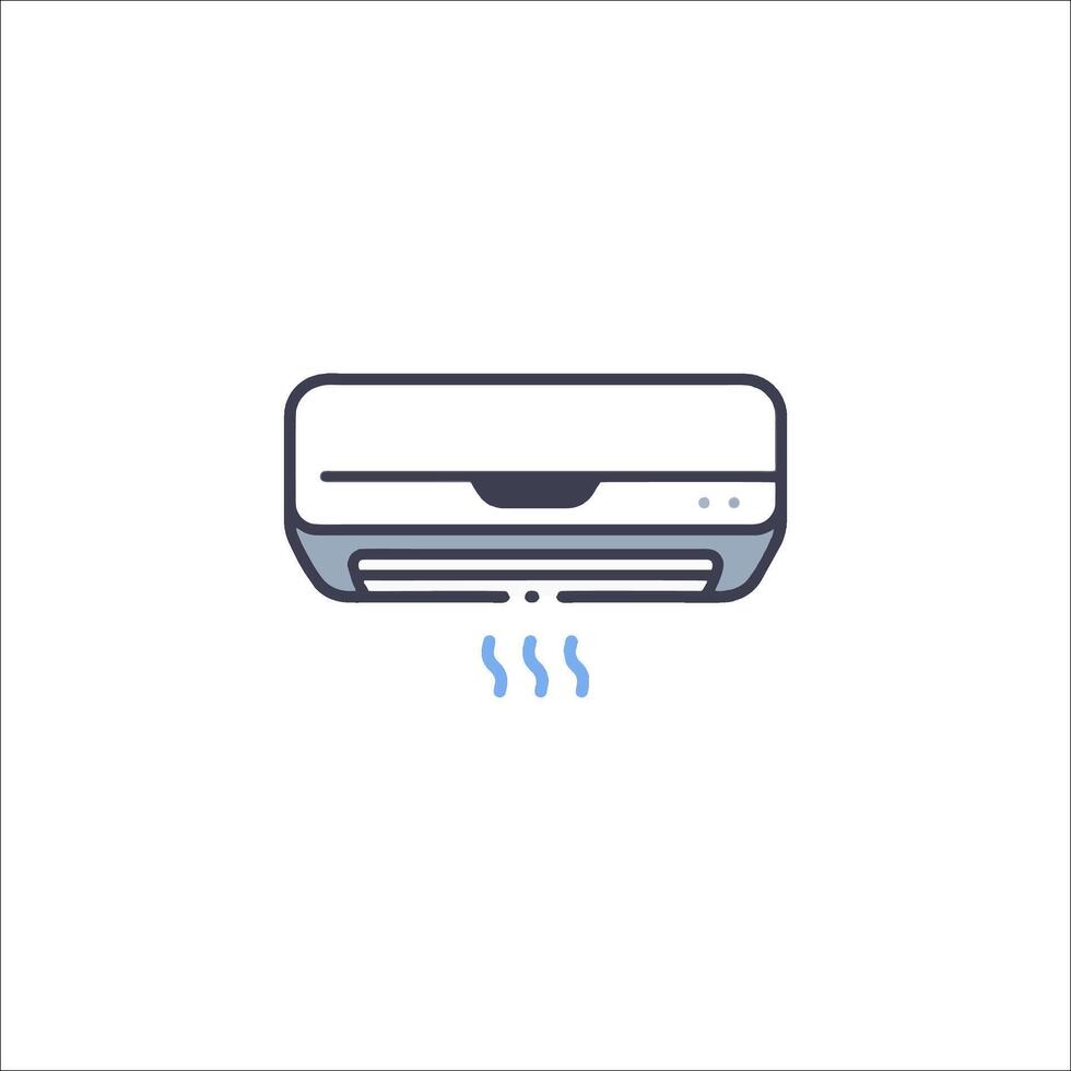 Air conditioner icon illustration vector
