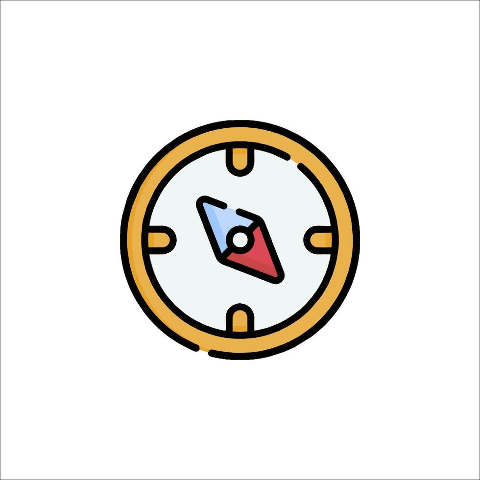 A clock icon with a red arrow pointing to the left vector