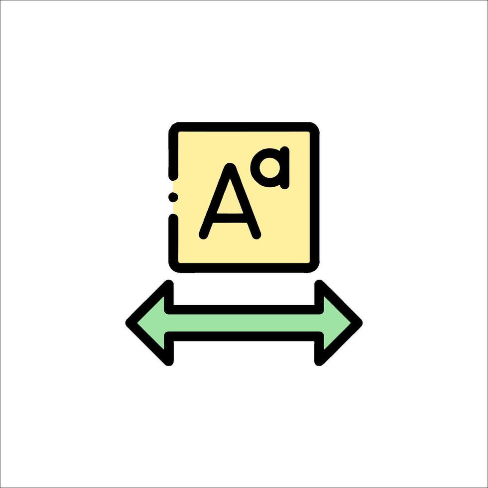 A letter with an arrow pointing to it vector