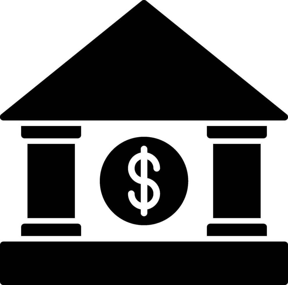 Bank Icon Design Symbol vector