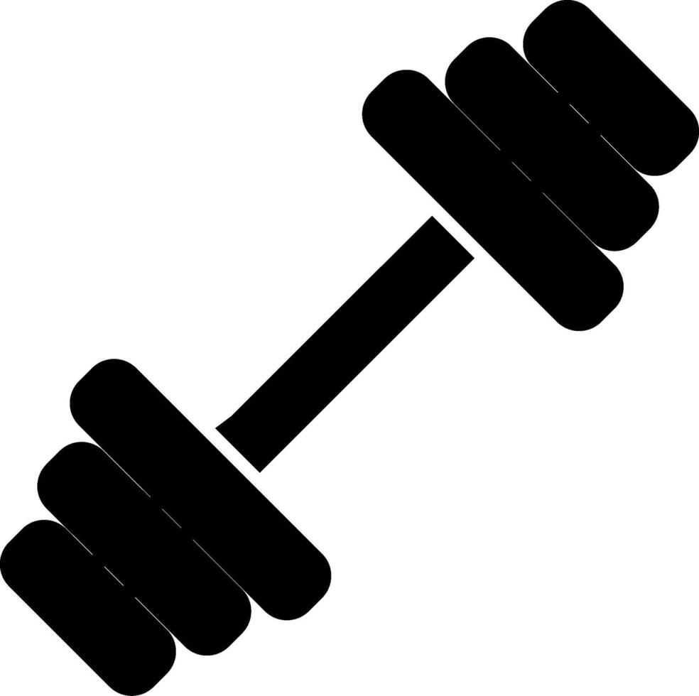 Barbell Icon Design Symbol vector