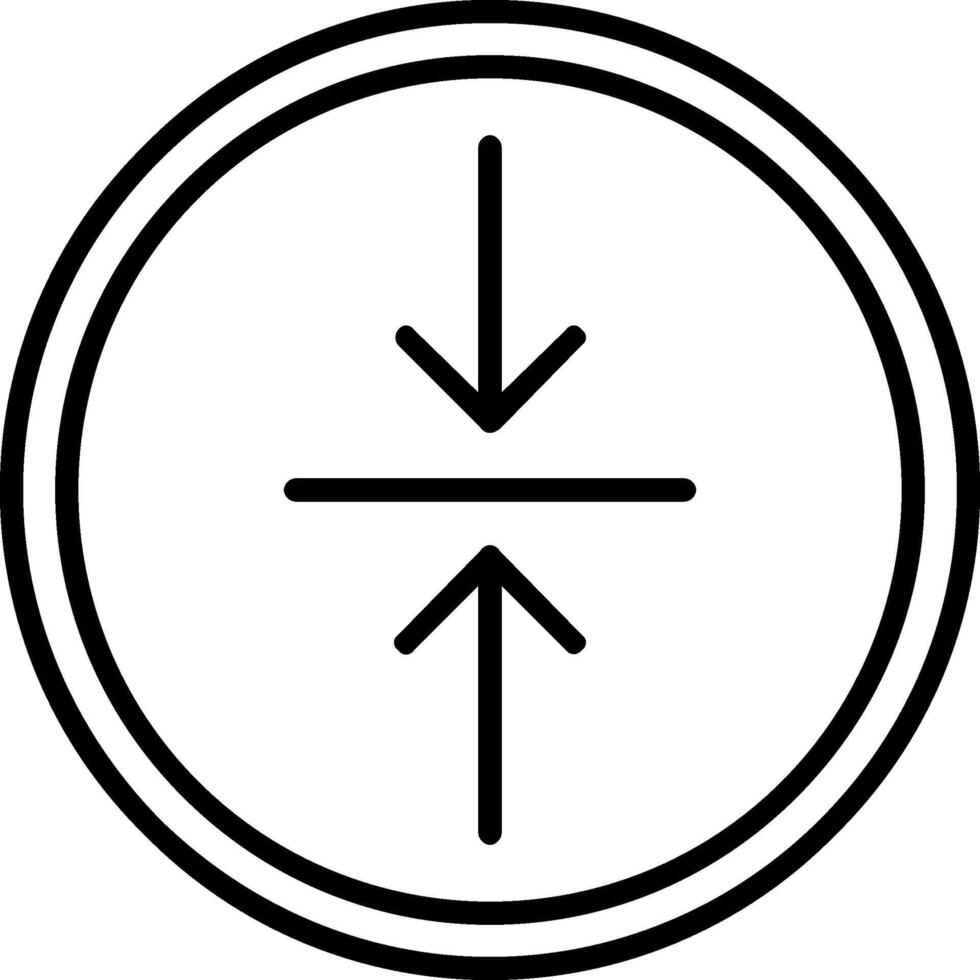 Expand Arrows Icon Design Symbol vector