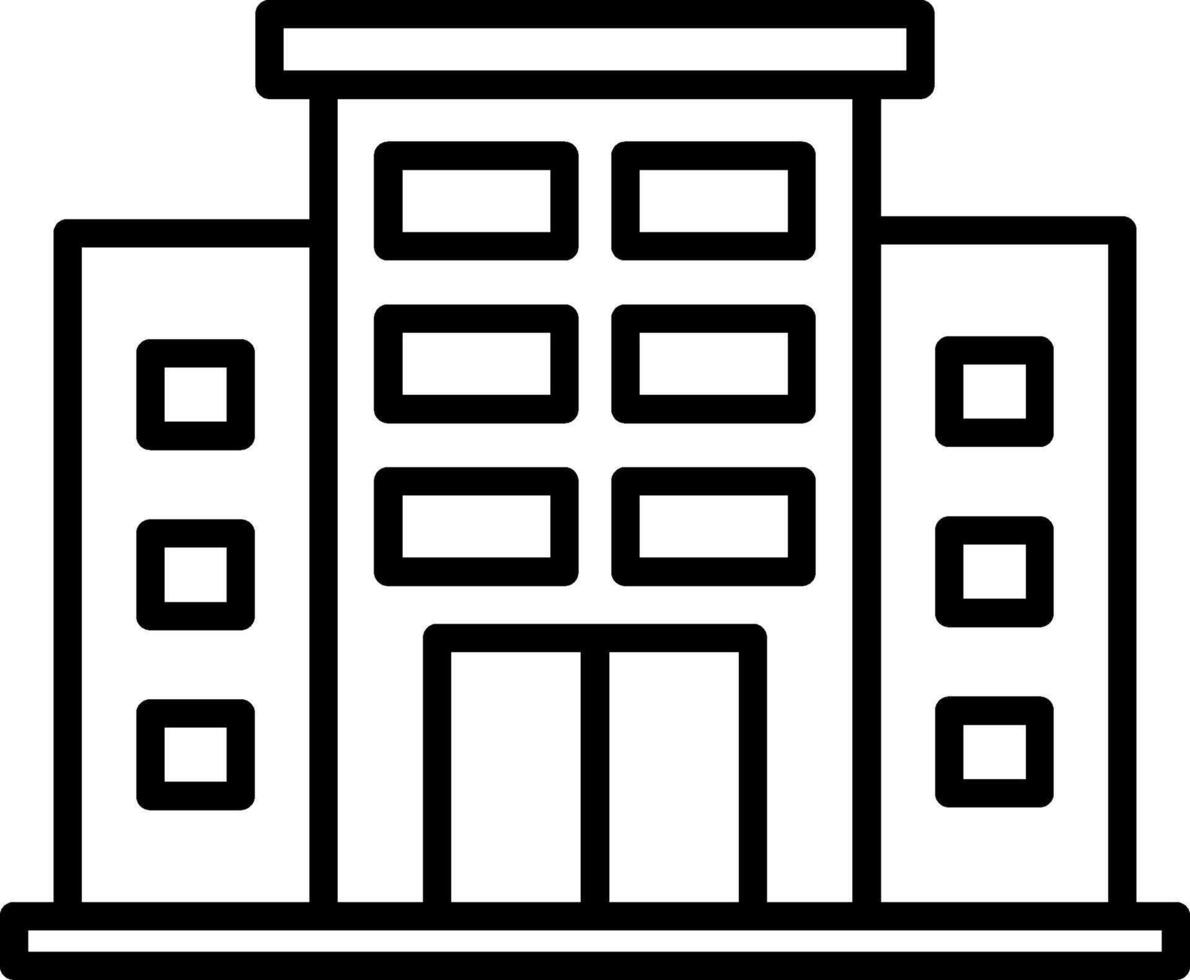 Building Icon Design Symbol vector