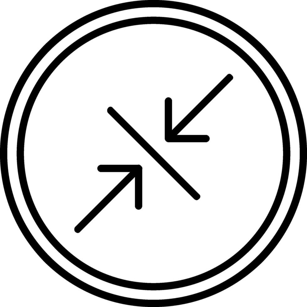 Expand Arrows Icon Design Symbol vector