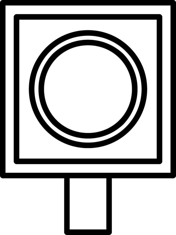 Emergency Diversion Icon Design Symbol vector