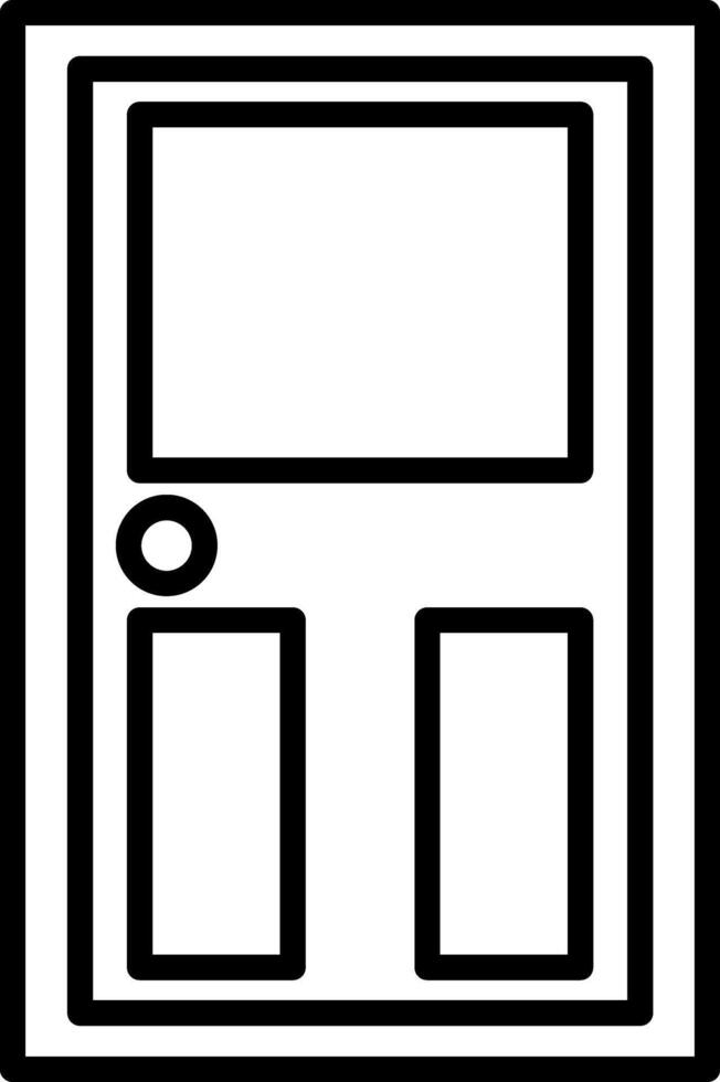 Door Icon Design Symbol vector