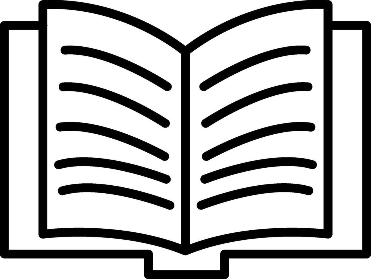 Book Icon Design Symbol vector
