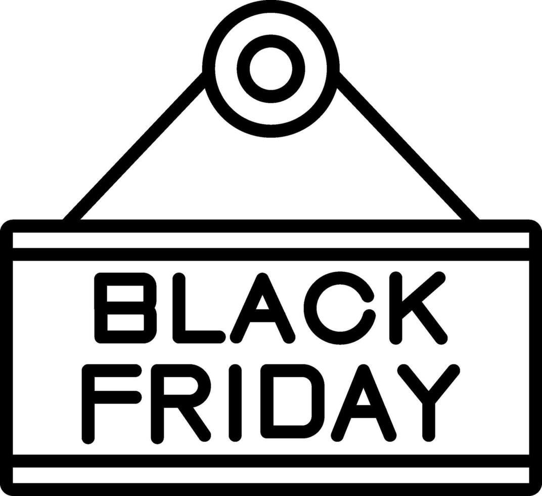 Black Friday Icon Design Symbol vector