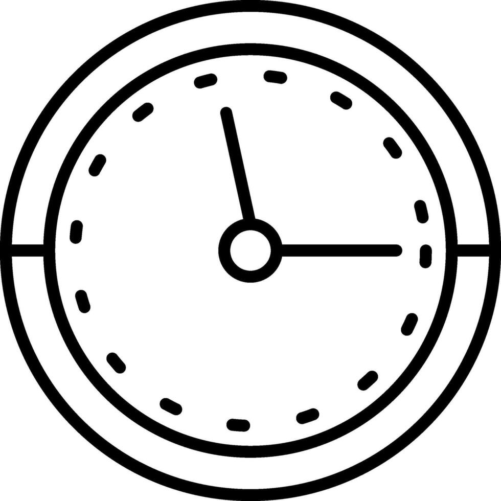 Clock Icon Design Symbol vector
