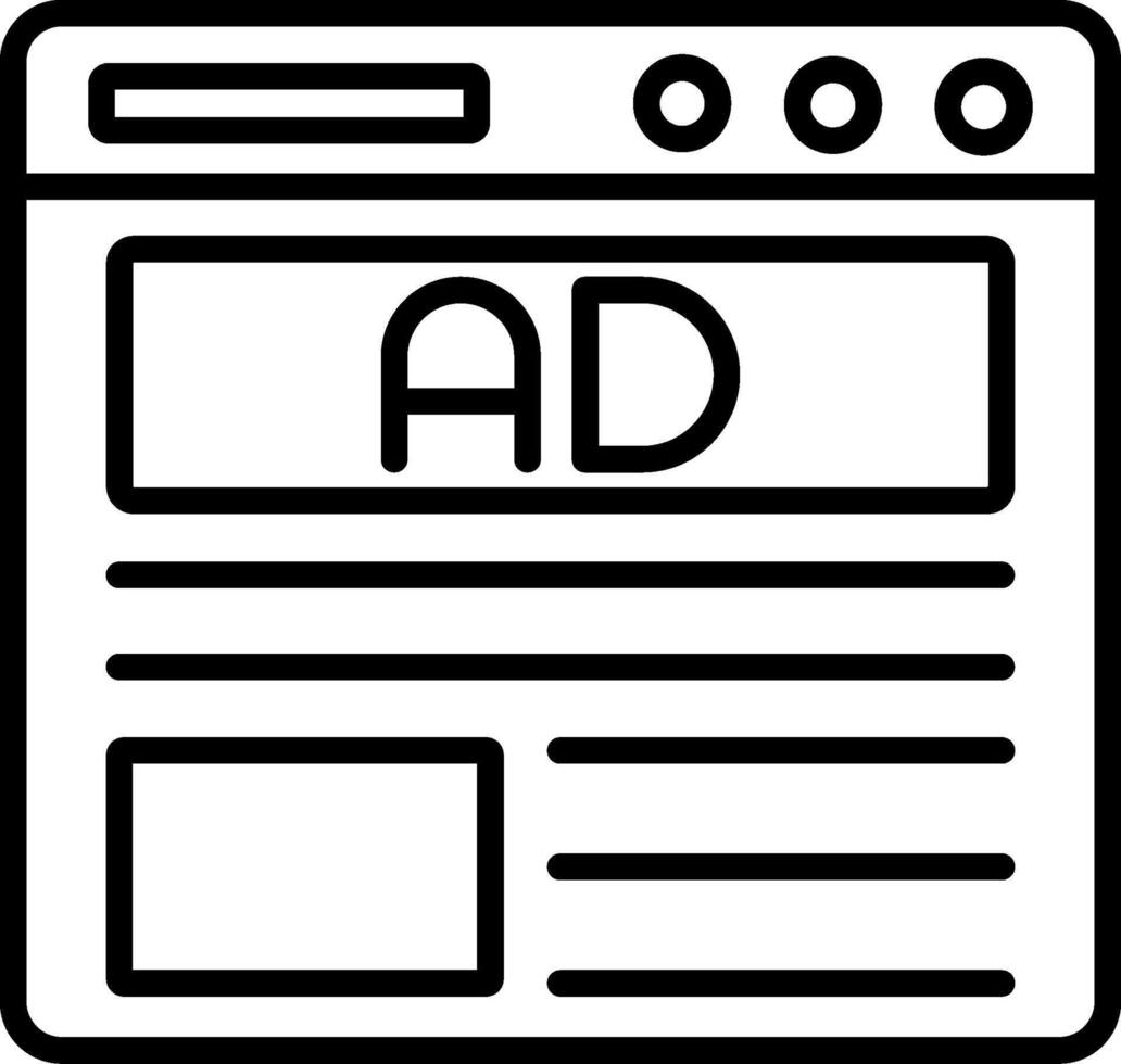 Banner Icon Design Symbol vector