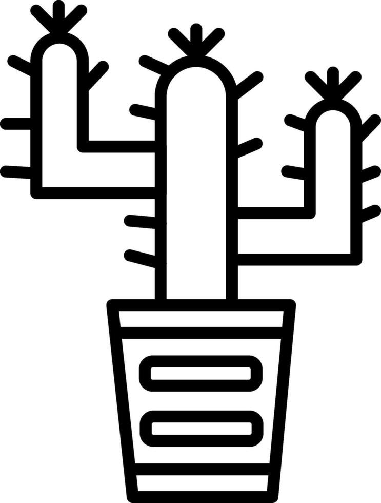 Cactus Icon Design Symbol vector