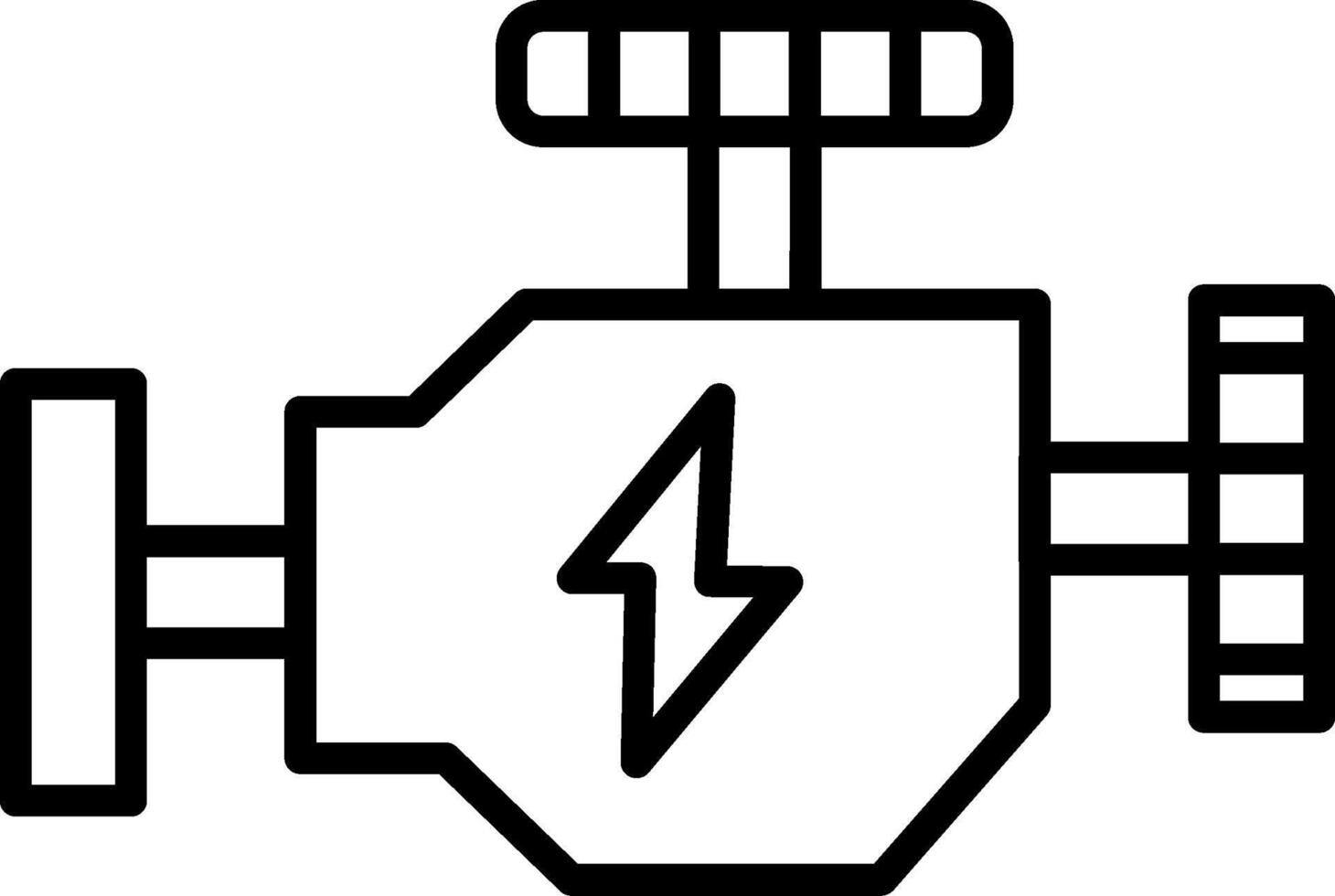 Car Engine Icon Design Symbol vector