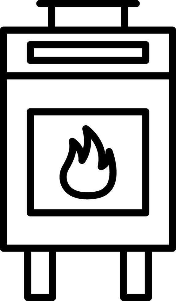 Boiler Icon Design Symbol vector