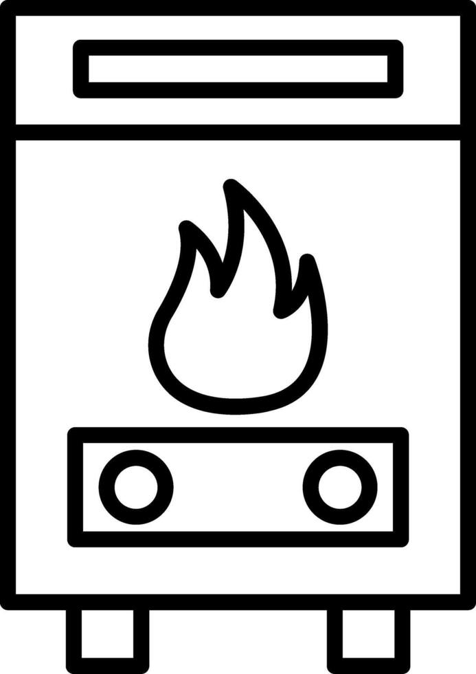 Boiler Icon Design Symbol vector