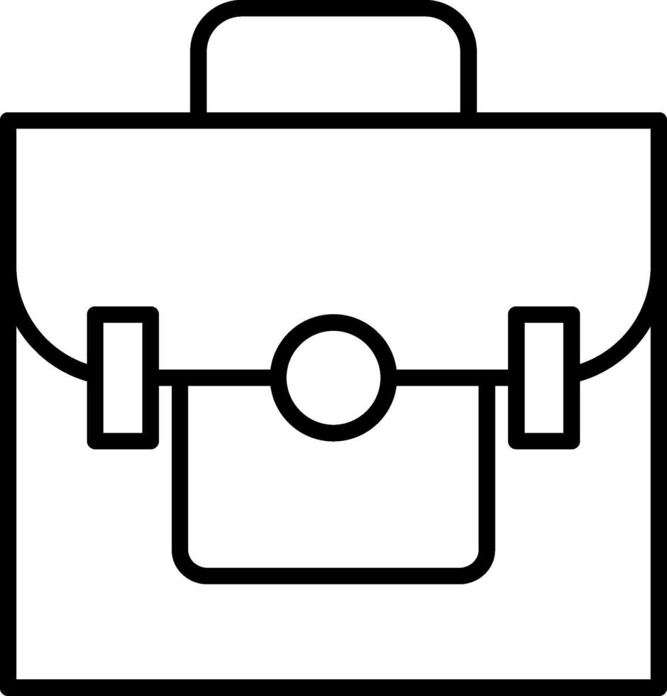 Bag Icon Design Symbol vector