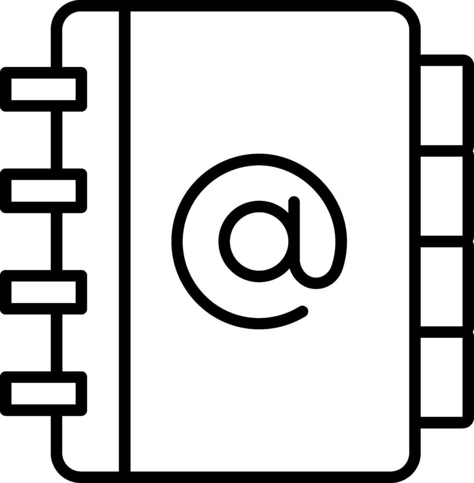 Agenda Icon Design Symbol vector
