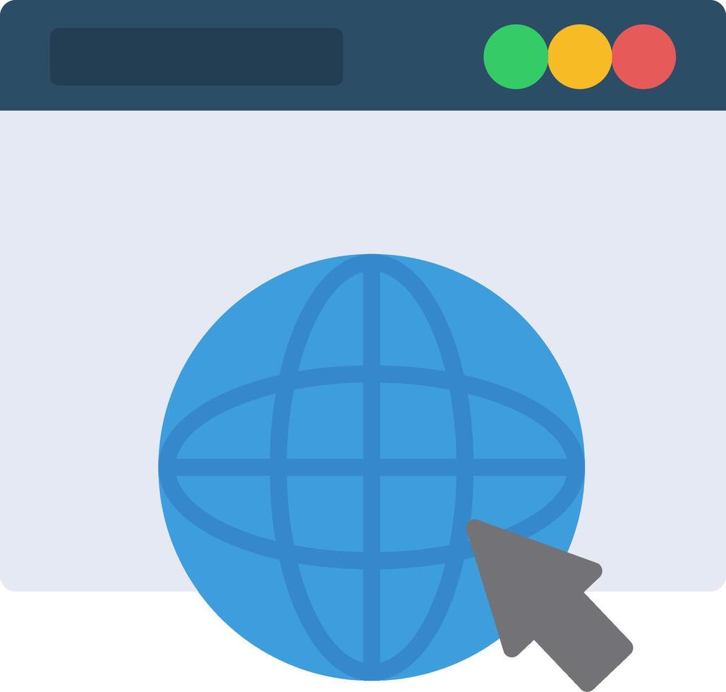 Web Page Icon Design Symbol vector