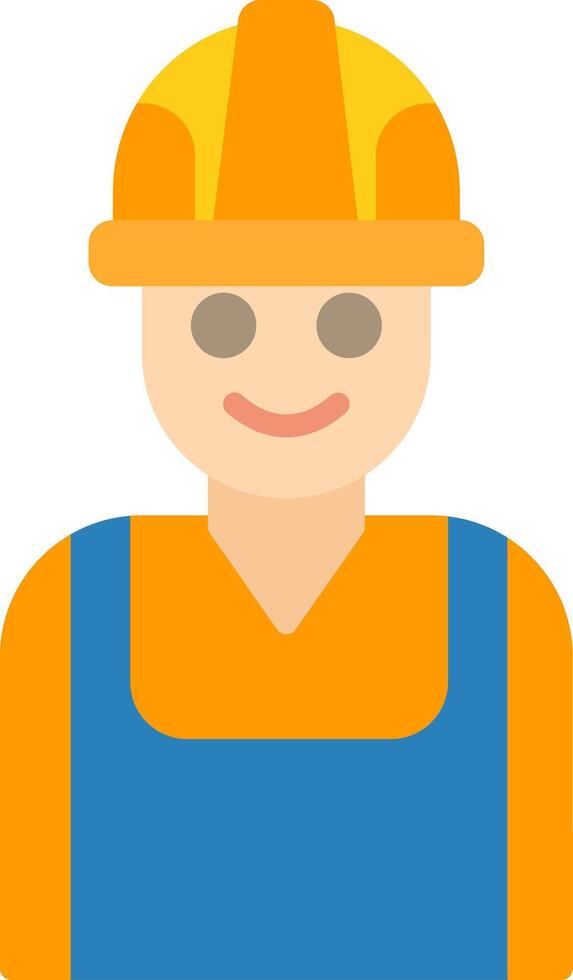 Worker Icon Design Symbol vector
