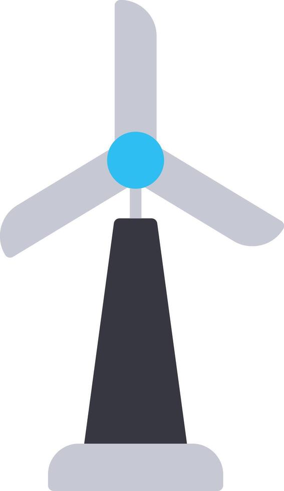 Wind Turbine Icon Design Symbol vector
