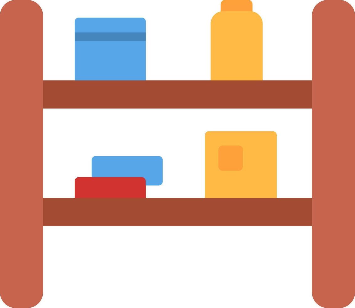 Shelves Icon Design Symbol vector