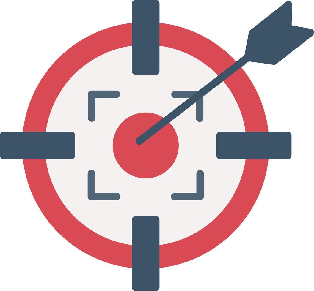 Target Icon Design Symbol vector