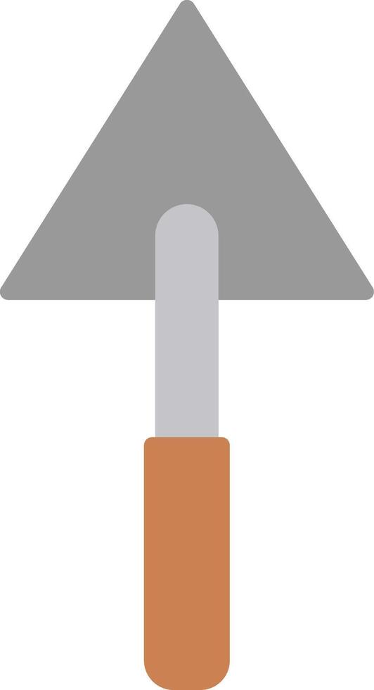 Triangular Shovel Icon Design Symbol vector