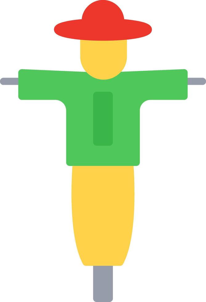 Scarecrow Icon Design Symbol vector