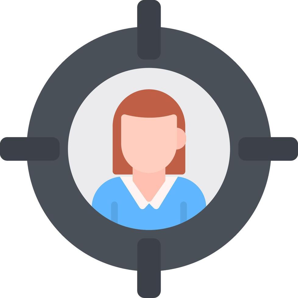Target Icon Design Symbol vector