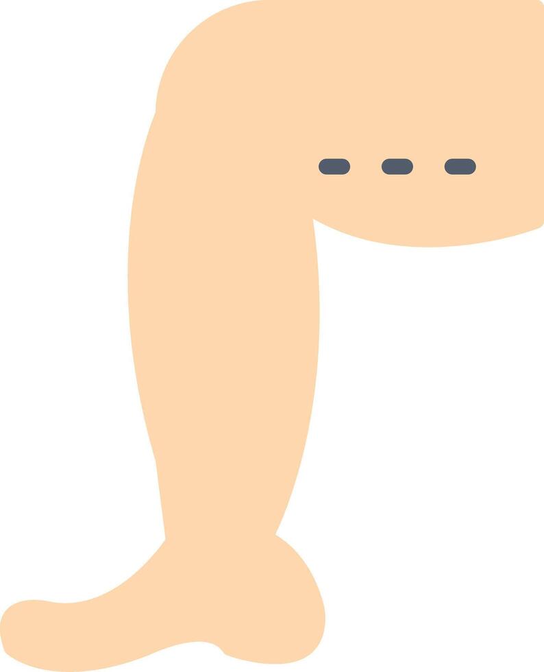 Thighs Icon Design Symbol vector