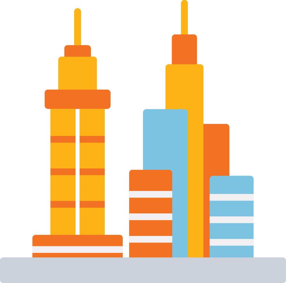 Skyline Icon Design Symbol vector