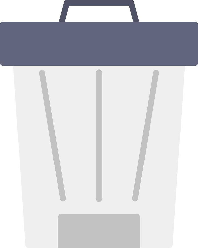 Trash Can Icon Design Symbol vector