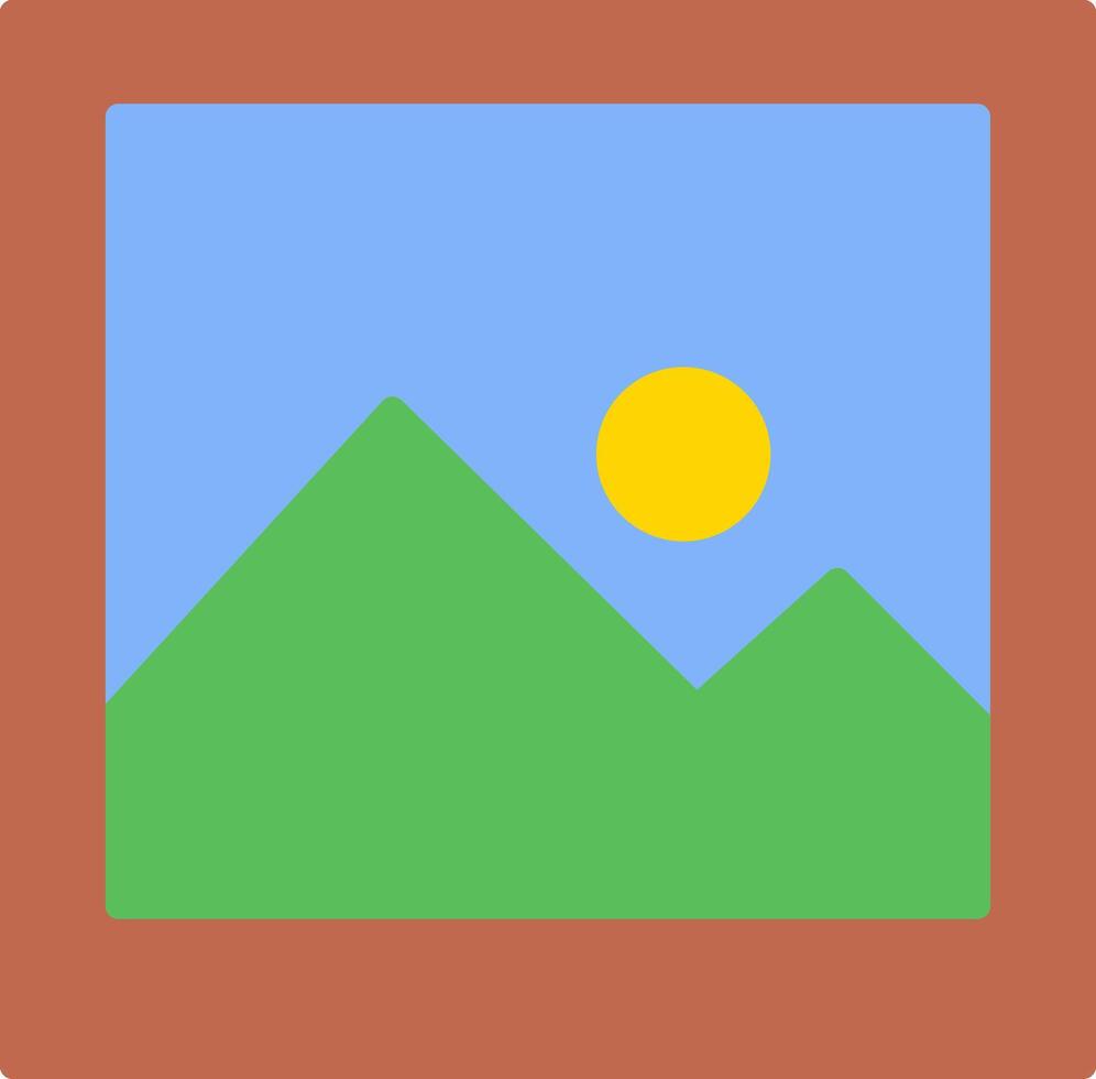 Picture Icon Design Symbol vector