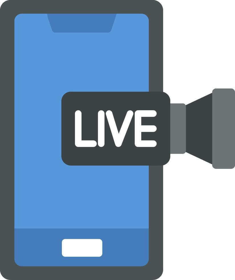Streaming Icon Design Symbol vector