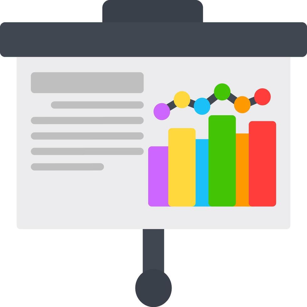 Presentation Icon Design Symbol vector